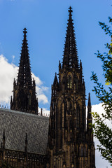Fototapeta na wymiar Cathedral of Sts. Vitus Prague, Czech Republic