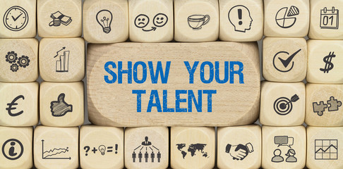 Show Your Talent / Würfel mit Symbole