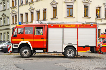 Feuerwehr, Leiterwagen