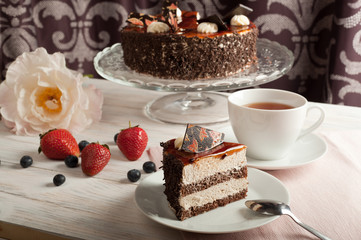 tea with cake