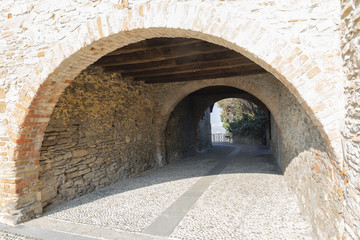 Fototapeta na wymiar Montevecchia (Brianza, italy): old village