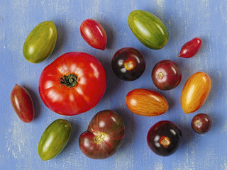 rustic heirloom tomato