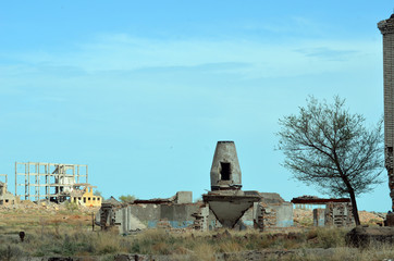 Area 35.(Ploshadka 35 ru.)Sary Shagan.Former Soviet  anti-ballistic missile testing...