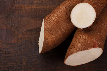 Manihot esculenta (cassava, yuca, manioc, mandioca, Brazilian arrowroot)