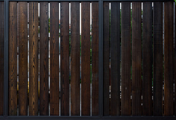 Dark Wooden fence texture