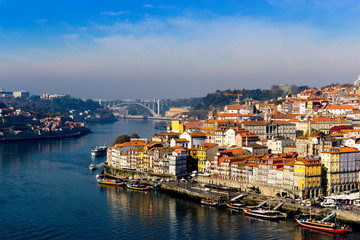 old town of Porto and river, Portugal, Europe