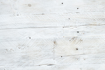Aged white wood background