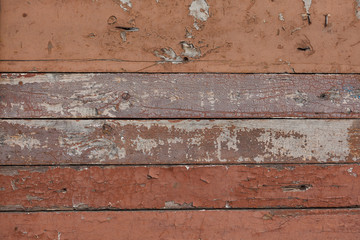a old colored wooden boarded wall