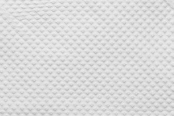 Surface of white tissue paper.