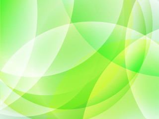 Abstract green shiny background