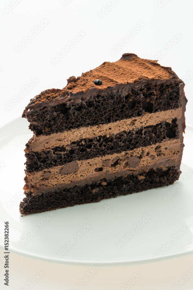 Poster chocolate cake