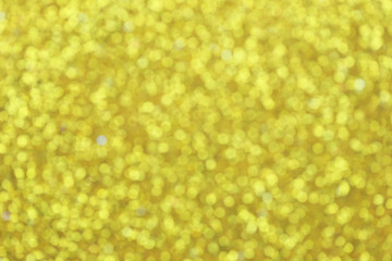 yellow bokeh abstract of pattern background.