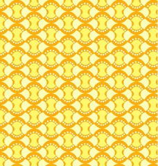 Geometric patterns Seamless yellow