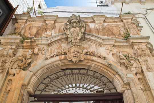 Morelli palace. Locorotondo. Puglia. Italy. 