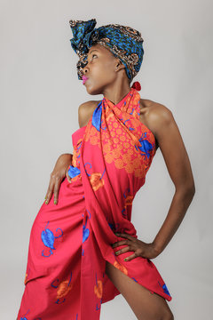 Beautiful African Xhosa female model