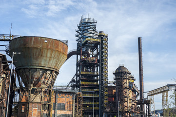 The Lower Vitkovice steel factory.