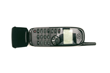 Mobile phone isolated.