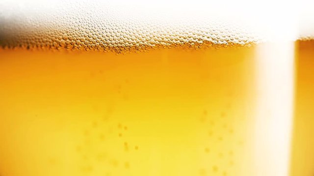 bi&egrave;re en gros plan 