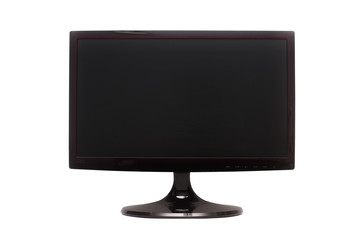 Computer pc monitor isolated.