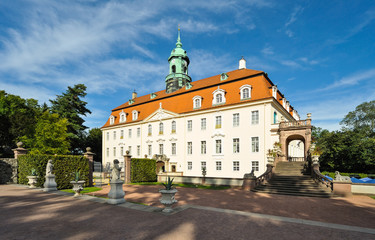 Fototapeta na wymiar Schloss Lichtenwalde, Sachsen
