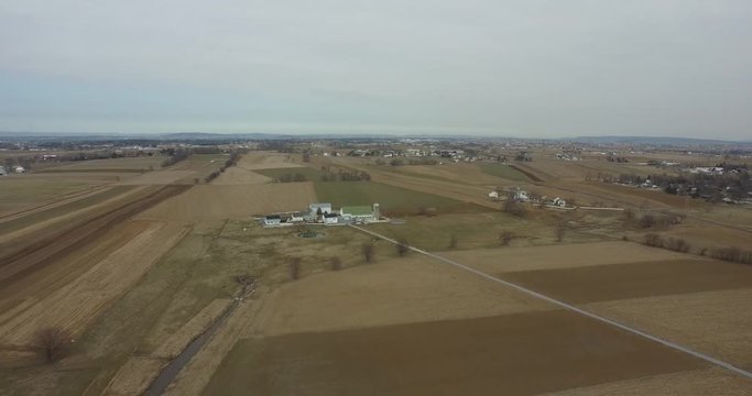 Aerial Farmland