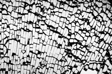 Texture of broken car mirror