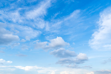 cloud on blue sky