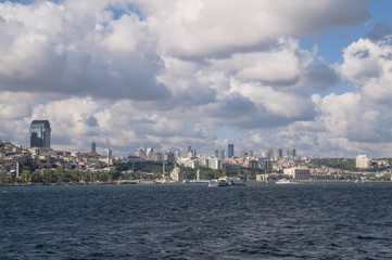 Naklejka premium Türkiye, İstanbul Boğazı