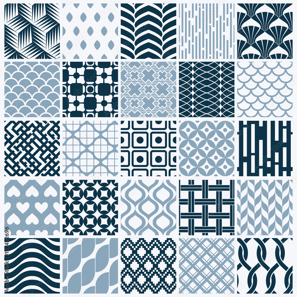 Poster vector graphic vintage textures created with squares, rhombuses and other geometric shapes. monochro