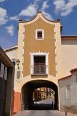 Fototapeta na wymiar Arco de San Roque (Jumilla)