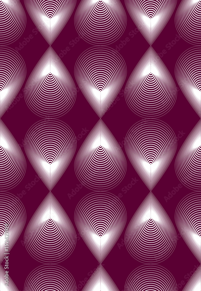 Poster vector bright stripy endless pattern, art continuous geometric background with graphic lines.