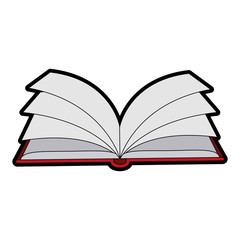 open book icon image vector illustration design 