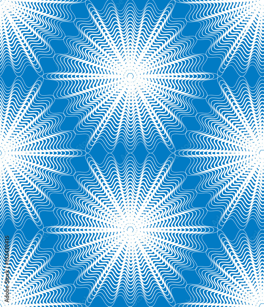 Poster vector bright stripy endless pattern, art continuous geometric background with graphic lines.