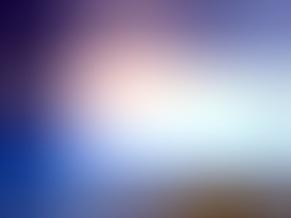 Blurred turquoise pink glare high in the sky in satured blue