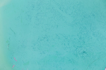 turquoise green wall, paint, crack, uneven background, texture, abstract close-up
