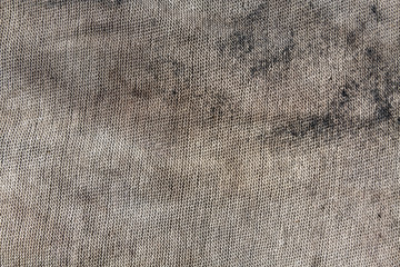 Dirty gray textile rag texture.