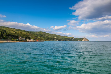 Fototapeta premium The Park territory of the sanatorium 