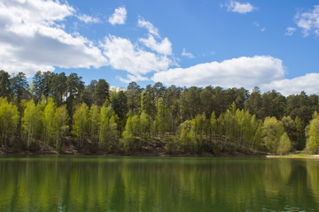 Fototapeta premium Forest Lake