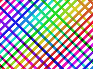 Textura geométrica de líneas multicolor - 152440091
