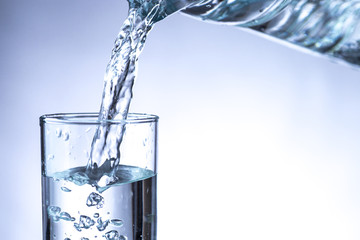 Pouring water