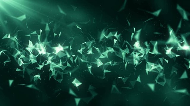 Plexus abstract network titles technology science background loop