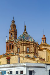 Fototapeta na wymiar San Pedro Church, Carmona, Spain