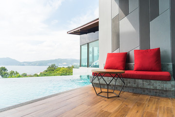 semi outdoor living room