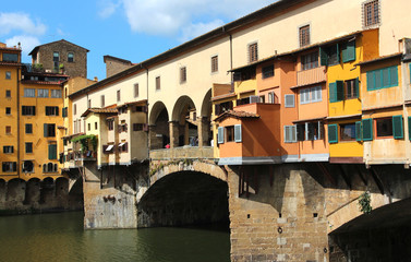 Fototapeta na wymiar Ponte Vecchio in Firenze