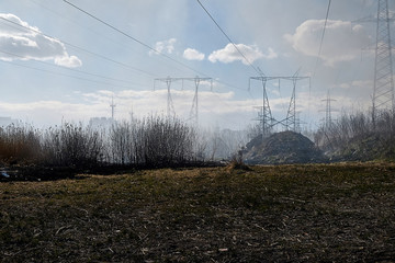 the fire in the warehouse