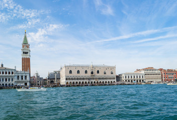 Fototapeta na wymiar San Marco, Doge Palace in Venice, Italy.