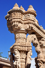 Indien - Rajasthan - Osian - Jain Tempel
