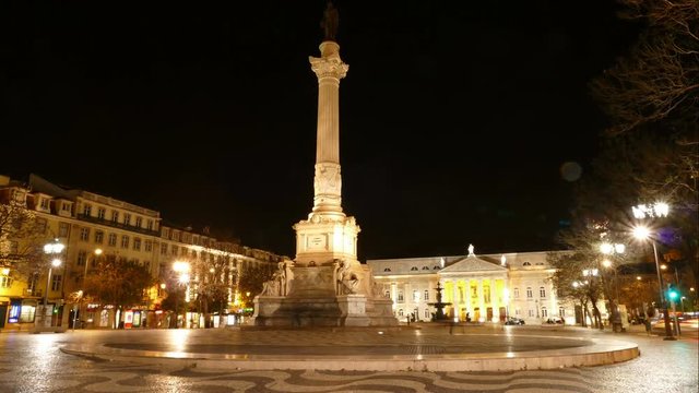 The National Theatre D. Maria II By Night