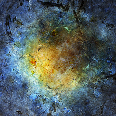 Colorful abstract background with light leaks and grain