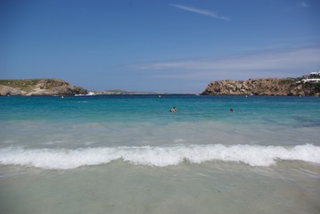 Bay sea